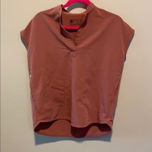 Figs Scrub Top, Rafaela Mauve